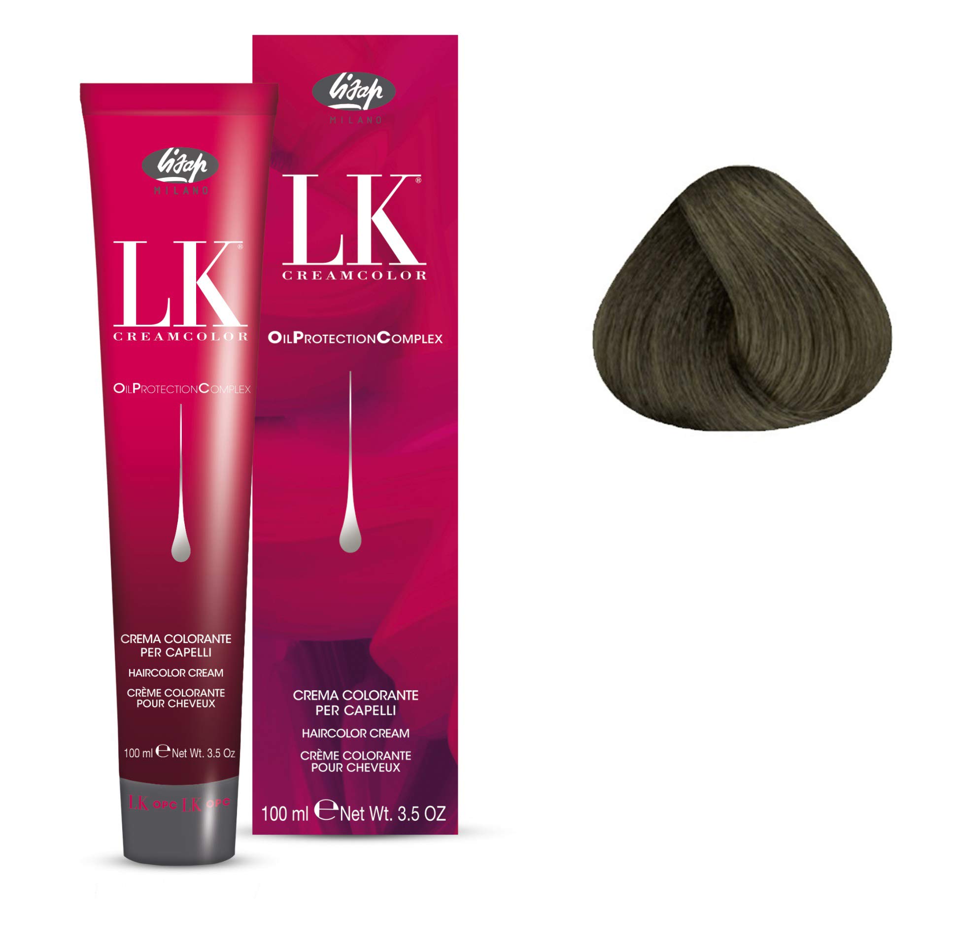 Amazon.com : Lisap LK Oil Protection Complex Hair Color Cream, 100