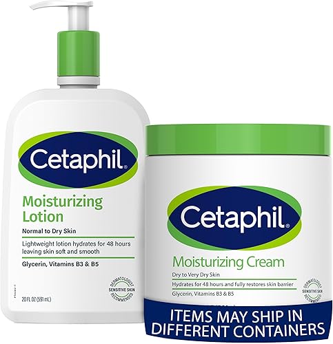 Cetaphil Body Moisturizer, Hydrating Moisturizing Cream & Body Moisturizer, Hydrating Moisturizing Lotion for All Skin Types, Suitable for Sensitive Skin, NEW 20 oz