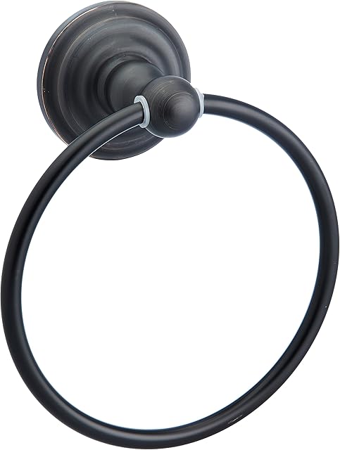 Amazon Basics Traditional Towel Ring - Oil Rubbed Bronze