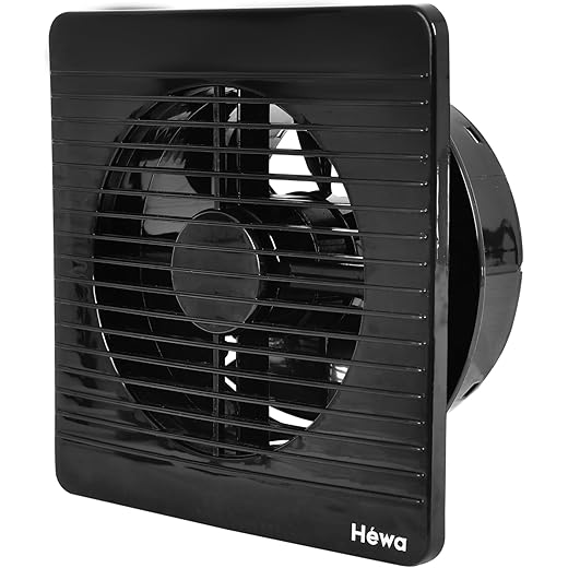 HEWA Onyx 6 inch 150mm high speed Ventilation Exhaust Fan fo