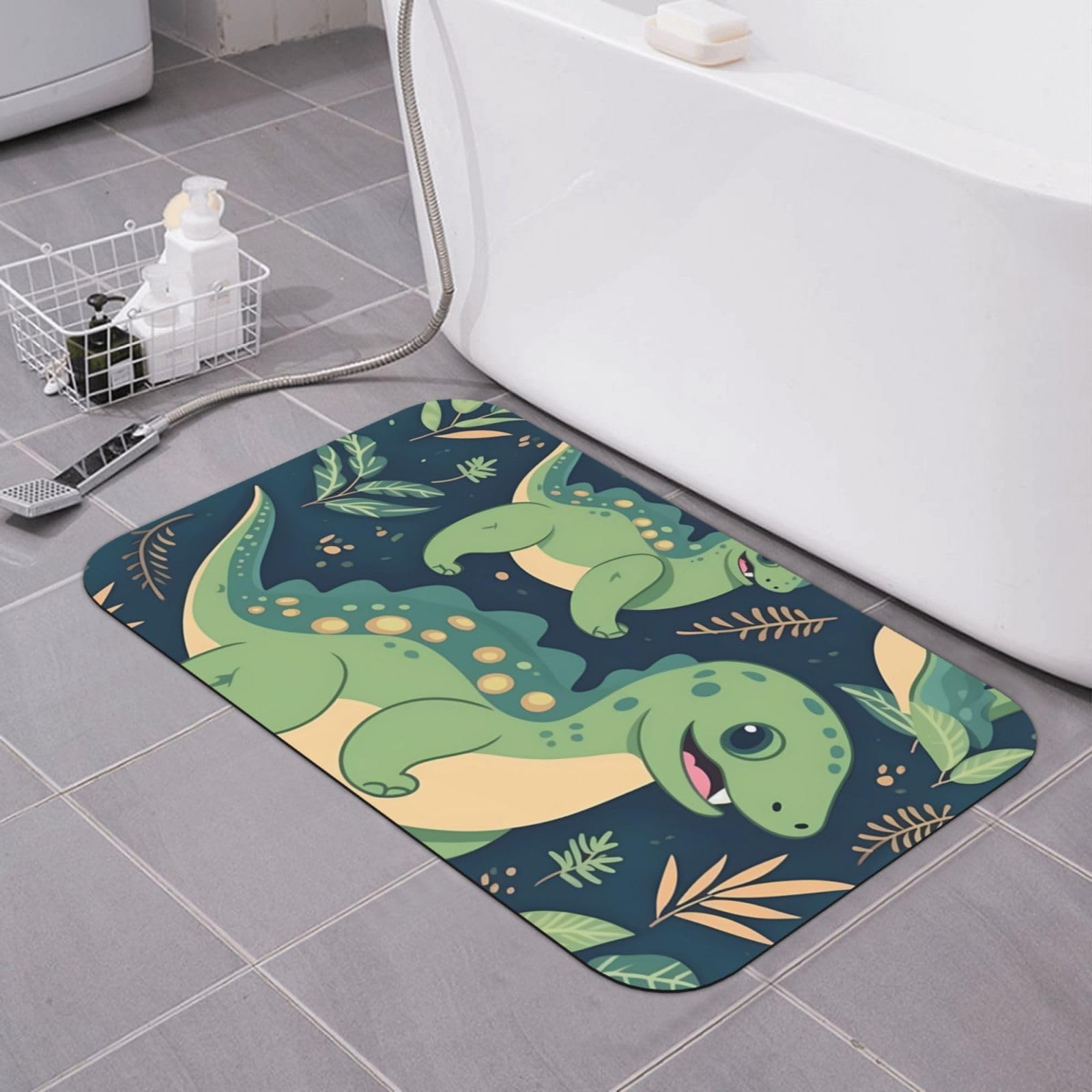 Tapis de bain en terre de diatomées pour une salle de bain propre