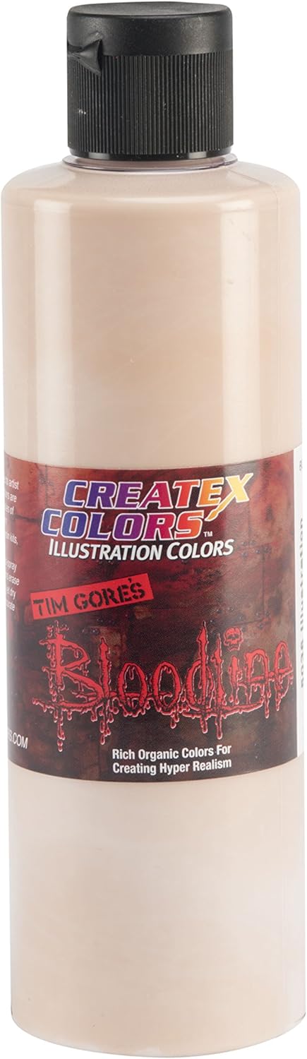 Createx Colors Bloodline Paint for Airbrush, 8 oz, Old Bone White