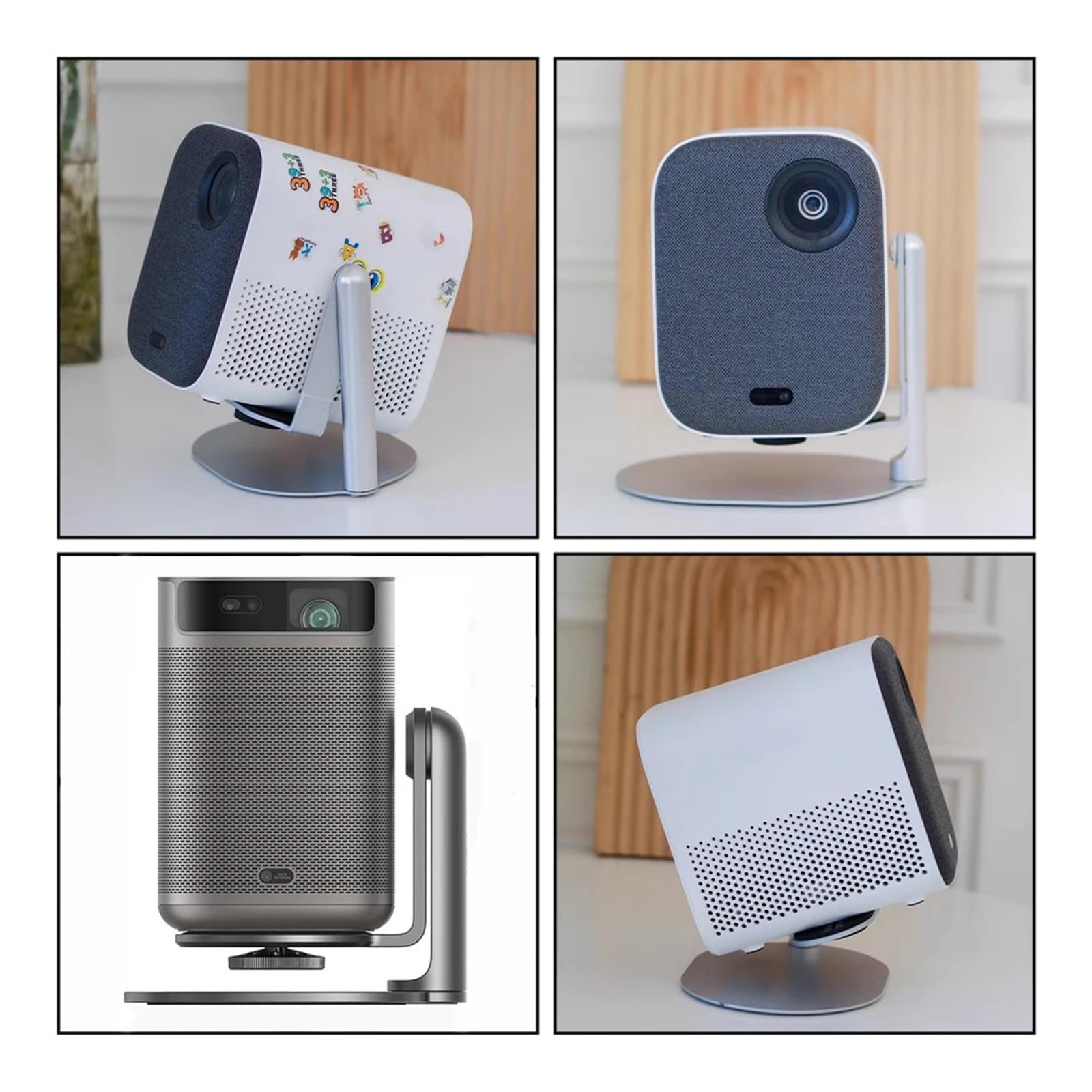 Compatibile con Xiaomi, supporto da tavolo for proiettore, H6 HY300 HY320 | Design regolabile, configurazione desktop, base stabile, posizionamento flessibile