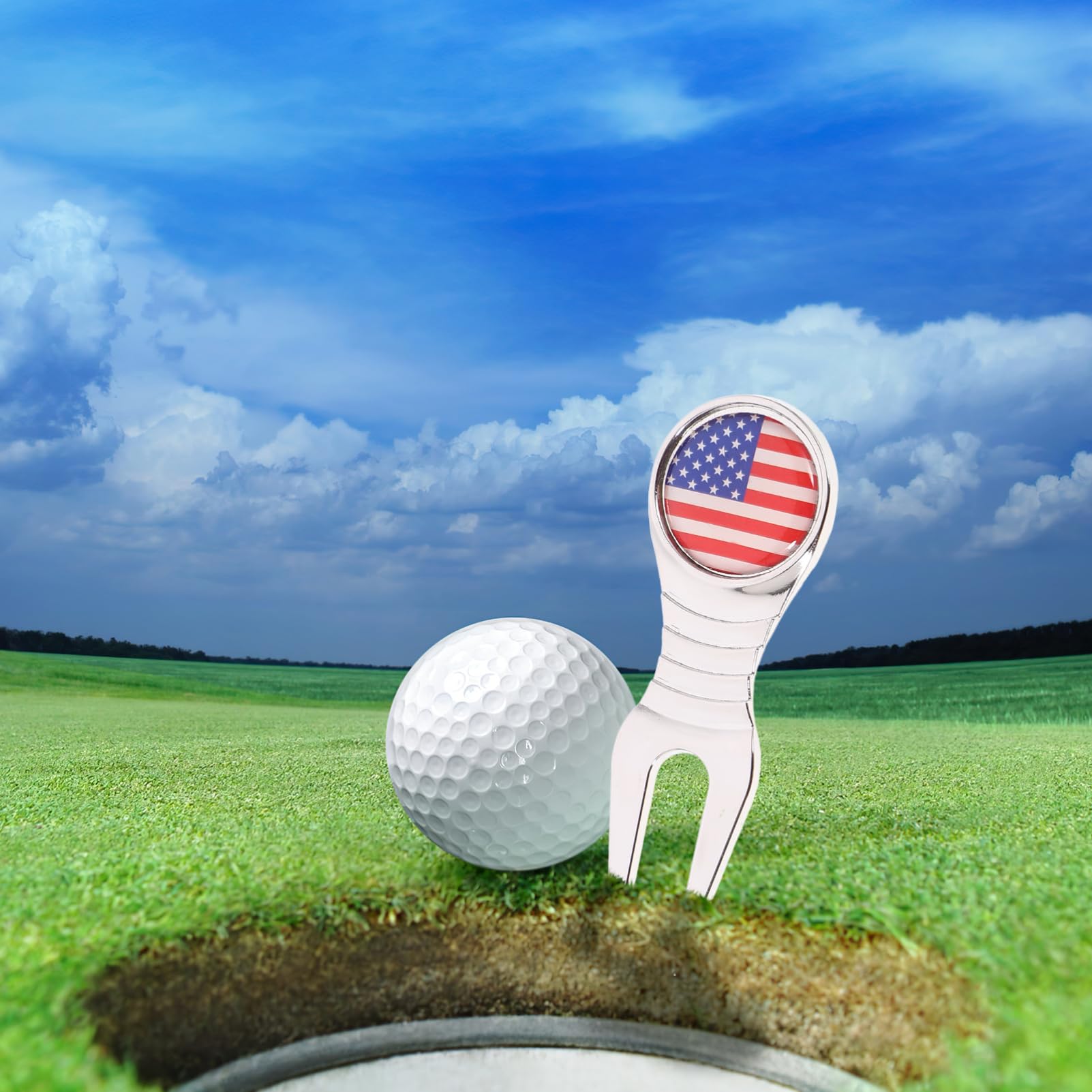 Kisangel Golf Marke Griff Golfballmarker Tonhöhe Lustige Golfhüte Markierungen Vize Liner Golfstampfer Werkzeug Zum Markieren Von Golfbällen Golfmützen Für Herren Golfbürste Metall