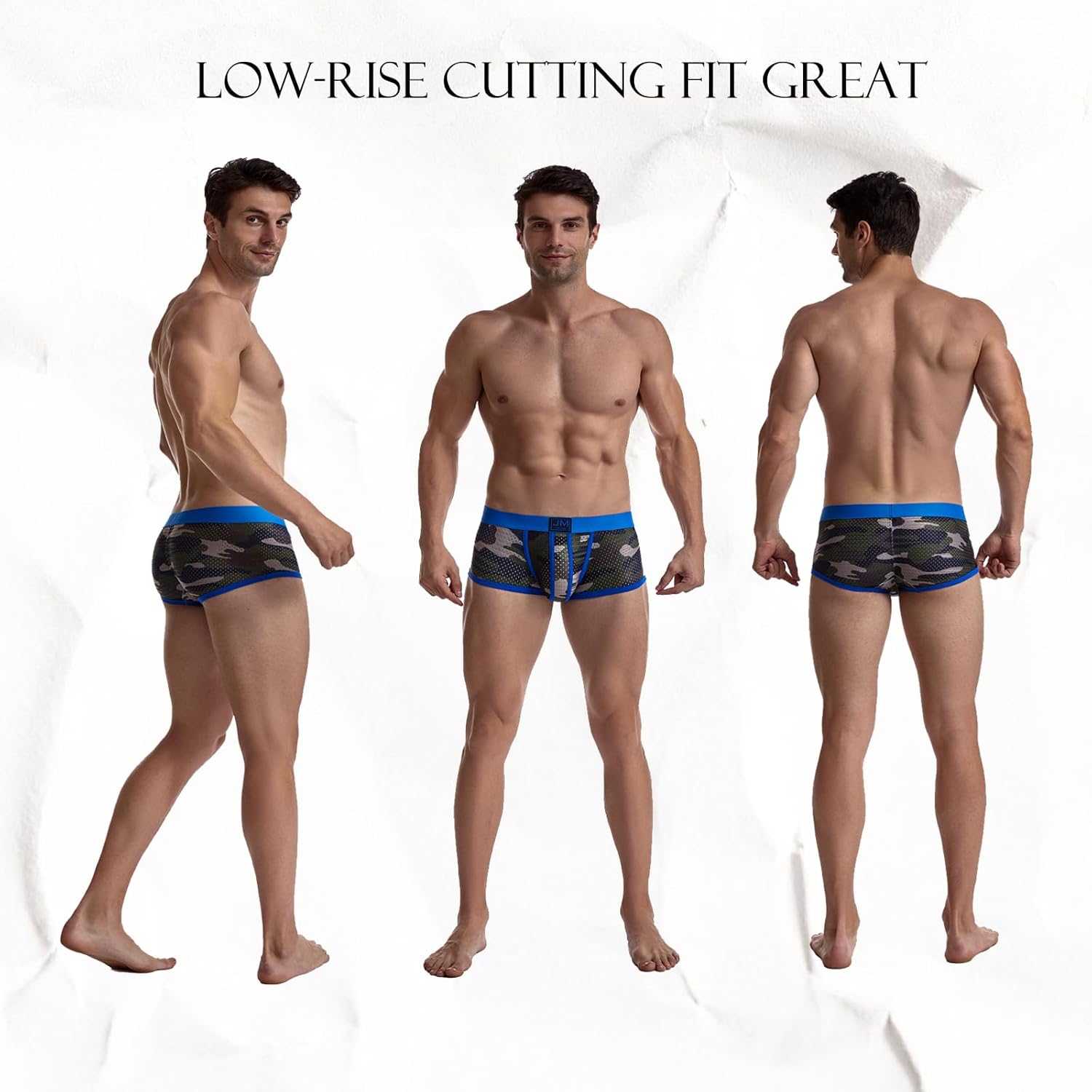 JOCKMAIL Men's Boxer Briefs Mens Underwear Boxer Briefs with Men's Boxer Shorts Camouflage Underwear Pack - Image 6