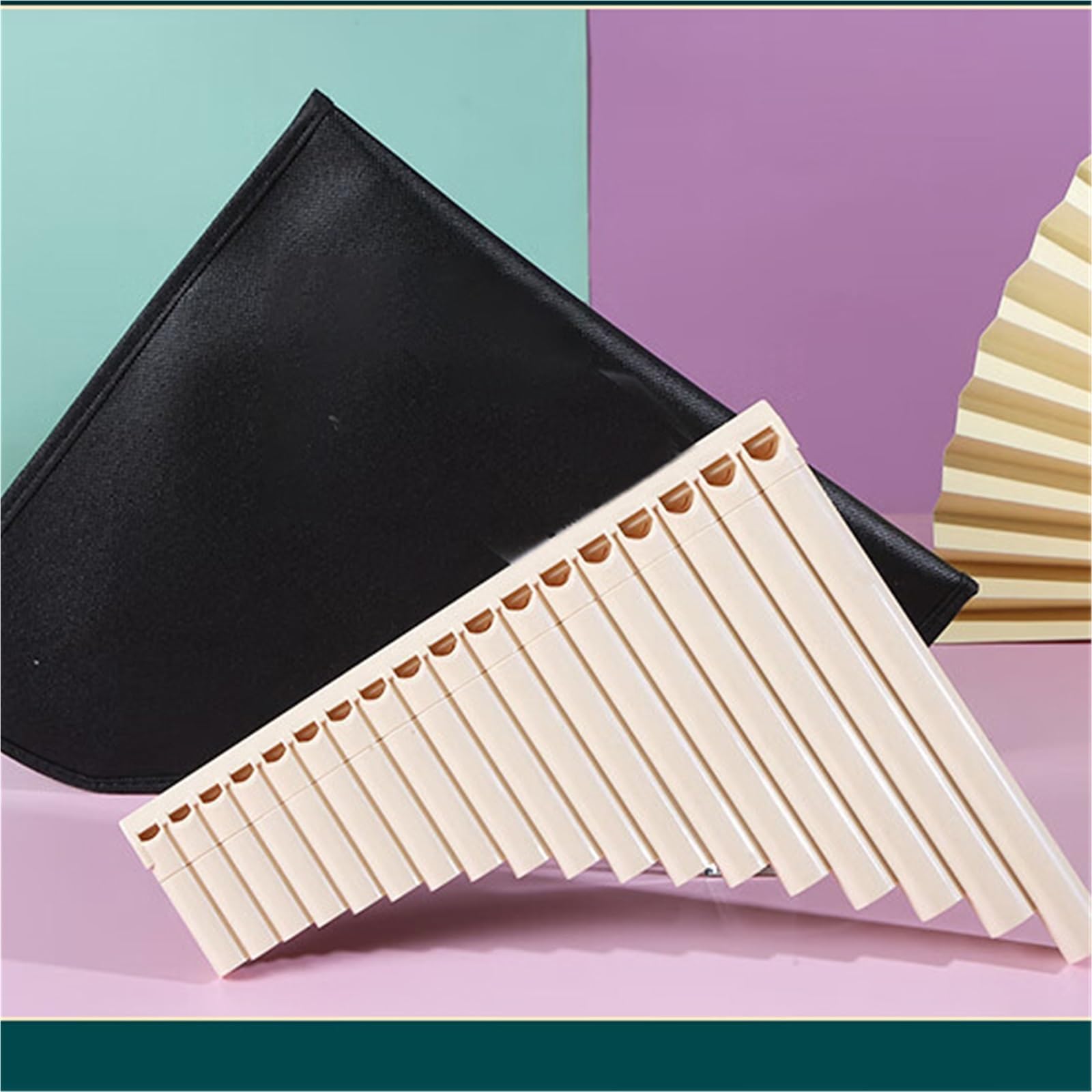 Pan Pipes Flauto Di Pan Professionale Per Principianti Strumento Nazionale Tradizionale Flauto Di Pan A 16 Tubi Modello Aggiornato Anticaduta