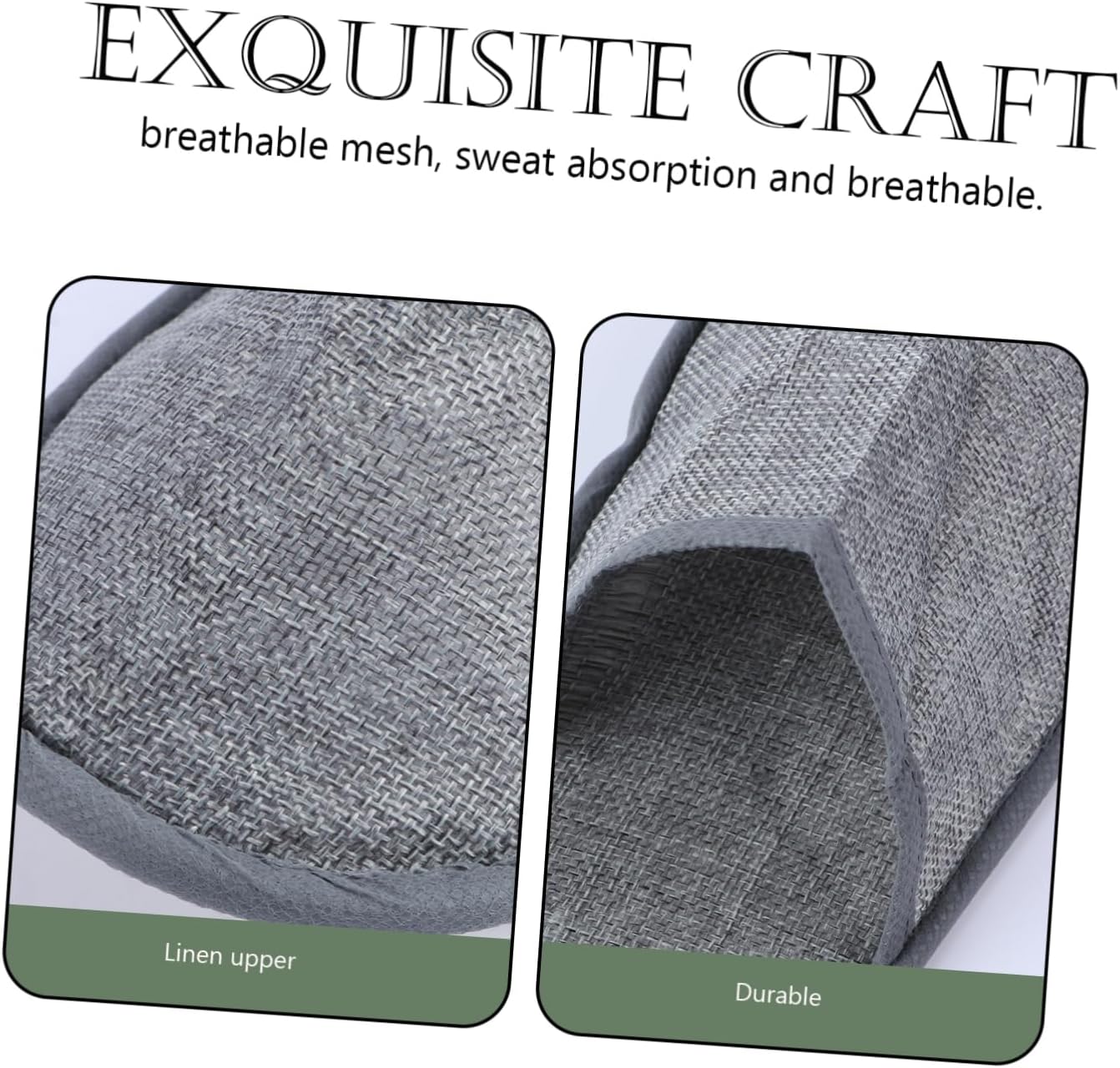 10pairs Hotel Spa Guest Slippers Disposable Cotton Linen Home Indoor Slippers Non-slip for Women