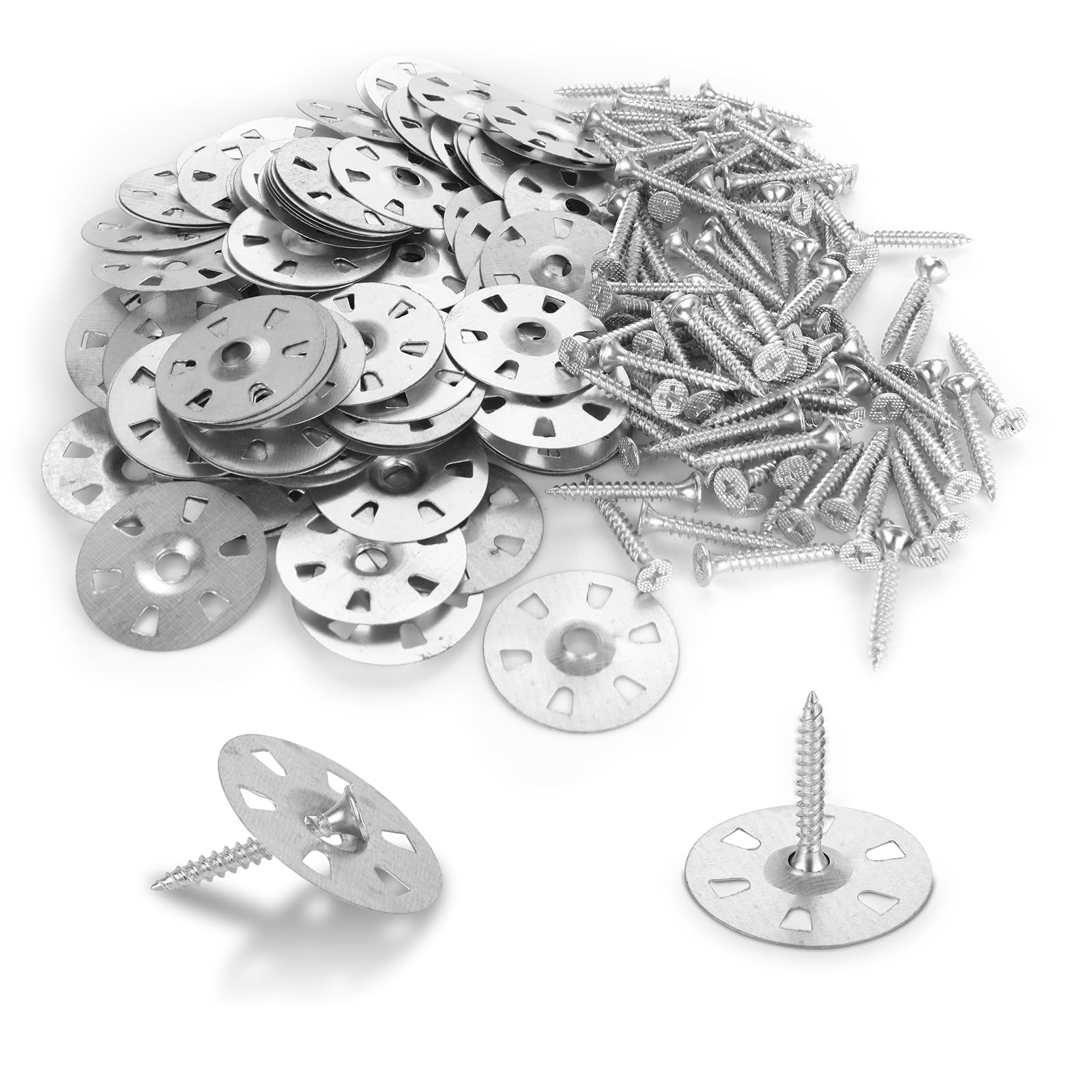 ZOFUN 600 Pcs Easy Fix Washers Set, 300 Pcs Insulation Washers 35 mm