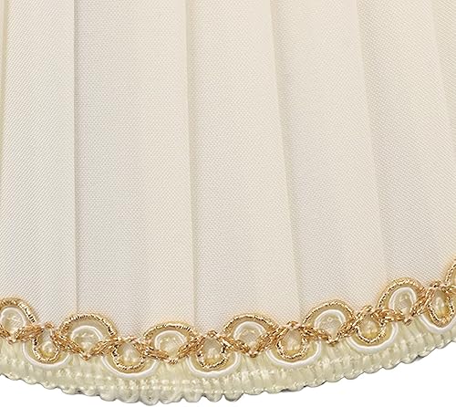 Miniatura 7 de Juego de 6 pantallas de tela de estilo moderno, pantalla para lámpara de araña de bombilla E14, pantalla de lámpara de barril exquisita hecha a mano