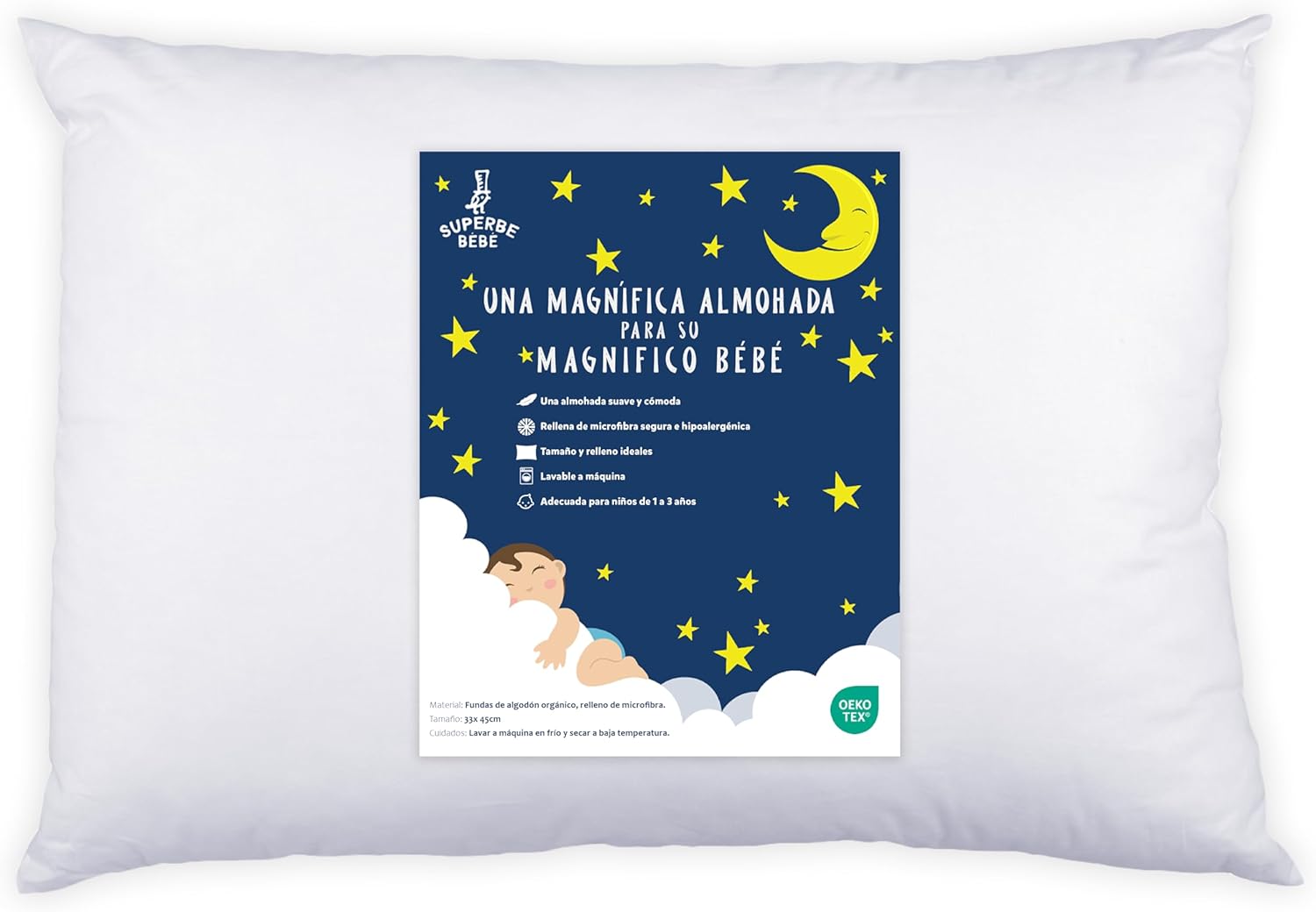 Almohada Infantil Blanca