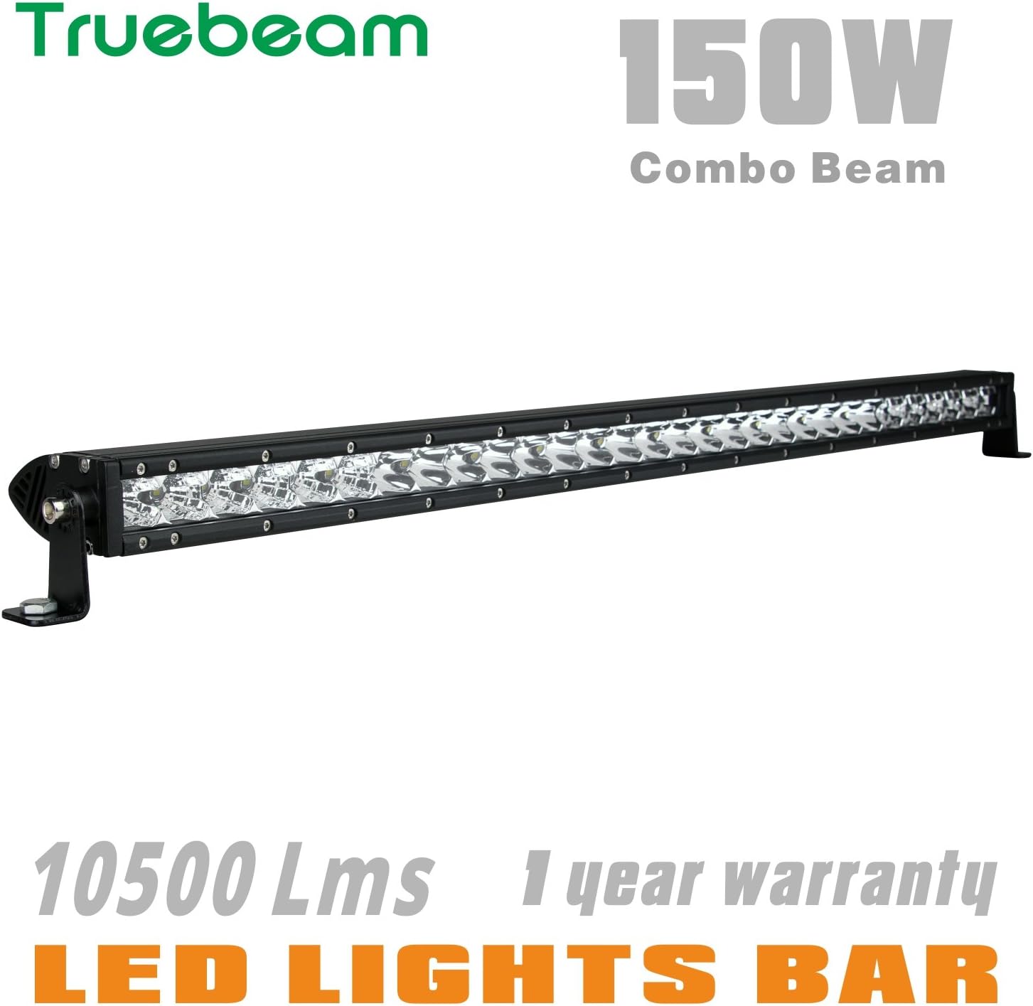 Led Light Bar for ATV 25inch Single Row Combo Spot Flood Driving Lights Off Road DC9-32V 8400Lm Car Led Work Light Trucks Pickup SUV 4WD UTV 12/24V IP68 (31inch)