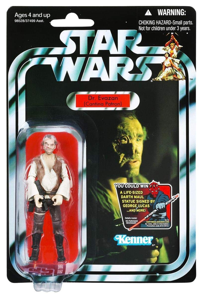 スターウォーズ レトロコレクション DR.EVAZAN 新品未開封品 Amazon.com: Star Wars The Vintage Collection - Dr. Evazan
