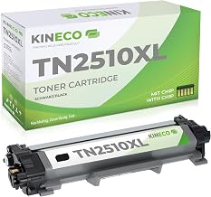 Kineco TN2510XL Toner Cartridge Compatible with Brother HL-L2400DWE MFC-L2835DW DCP-L2660DW HL-L2445DW MFC-L2827DW TN2510, TN-2510XL Black