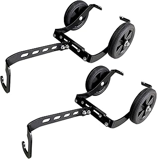 Snowmobile Dolly System,Universal Adjustable Snowmobile Transport Kit,Sled Wheels 2PCS Black