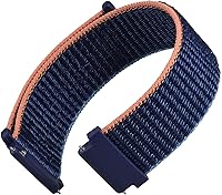 Vista 18 de WOCCI - Correas de reloj ajustables de nylon para deporte con cierre de gancho y bucle, correas de reloj de liberación rápida para hombres