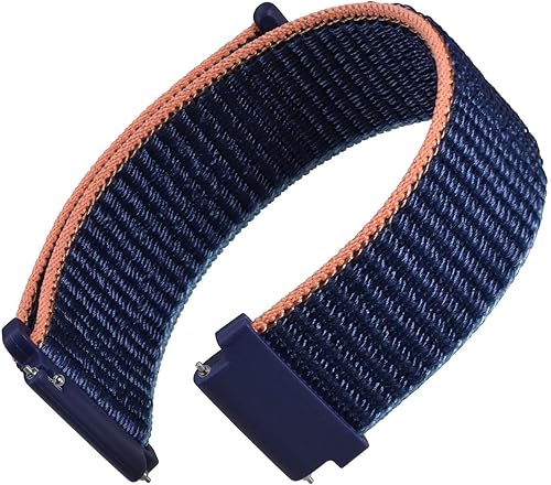 WOCCI - Correas ajustables de nylon para reloj deportivo con cierre de gancho y bucle, correas de reloj de liberación rápida para hombres y mujeres,