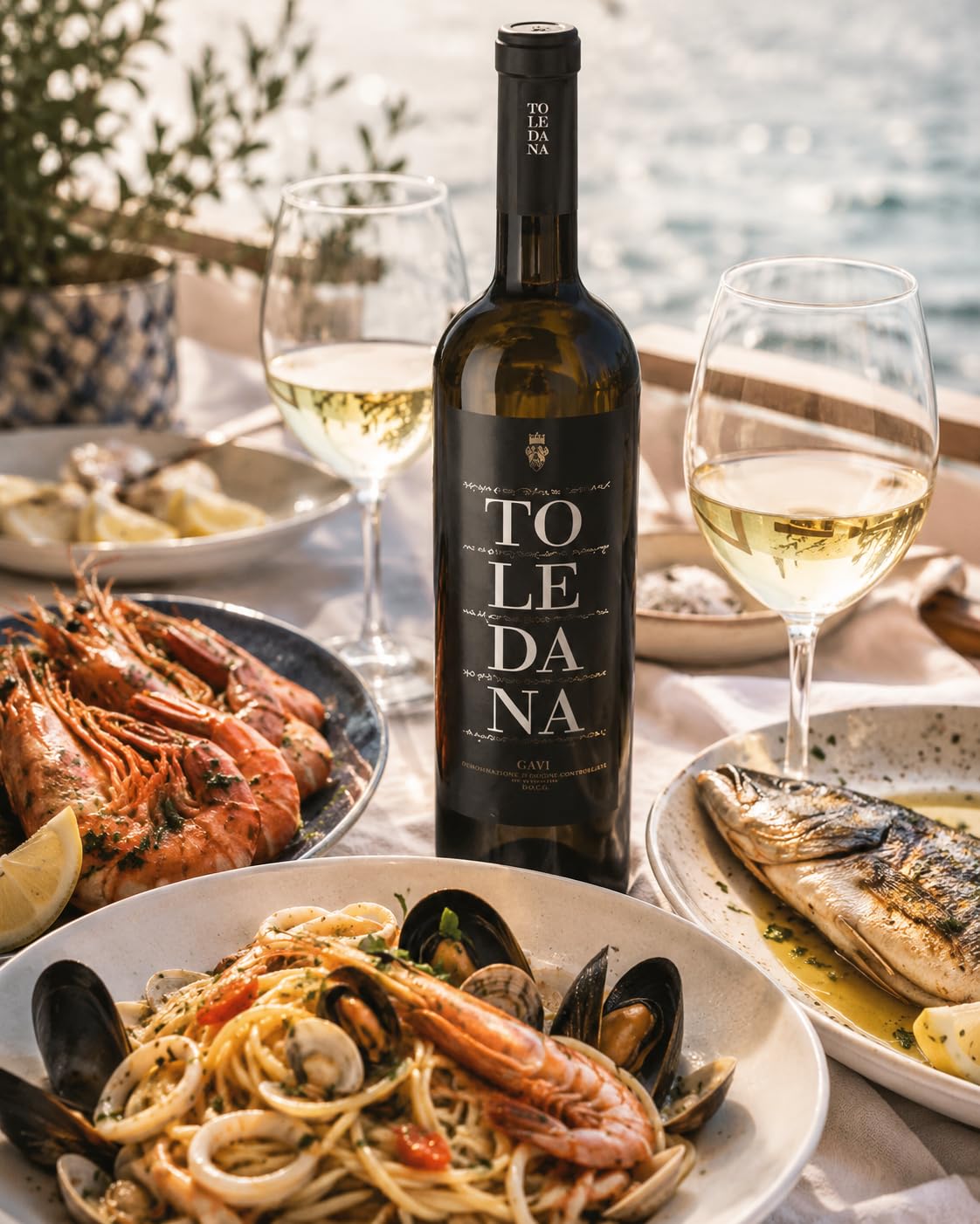 La Toledana Gavi del Comune di Gavi DOCG Piedmont White Dry Wine