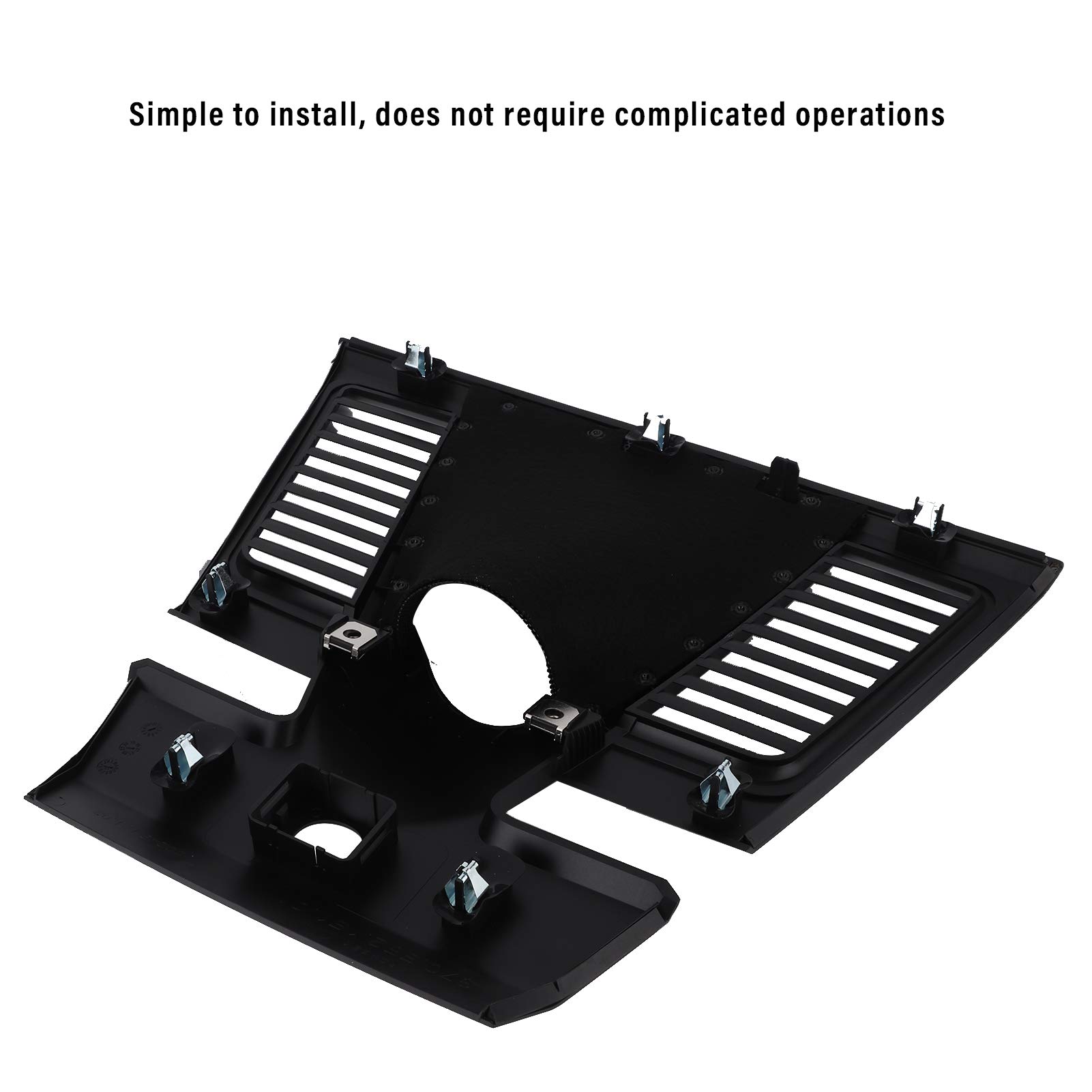 Cubierta Superior del Reloj del Tablero 970 552 151 01 Medidor del Tablero de Instrumentos Panel de Instrumentos circundante Ajuste para Porsche Panamerra 2010-2016