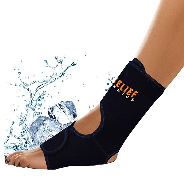 Buy Relief Genius Coldest Achilles And Heel Ice WrapReusable Foot and