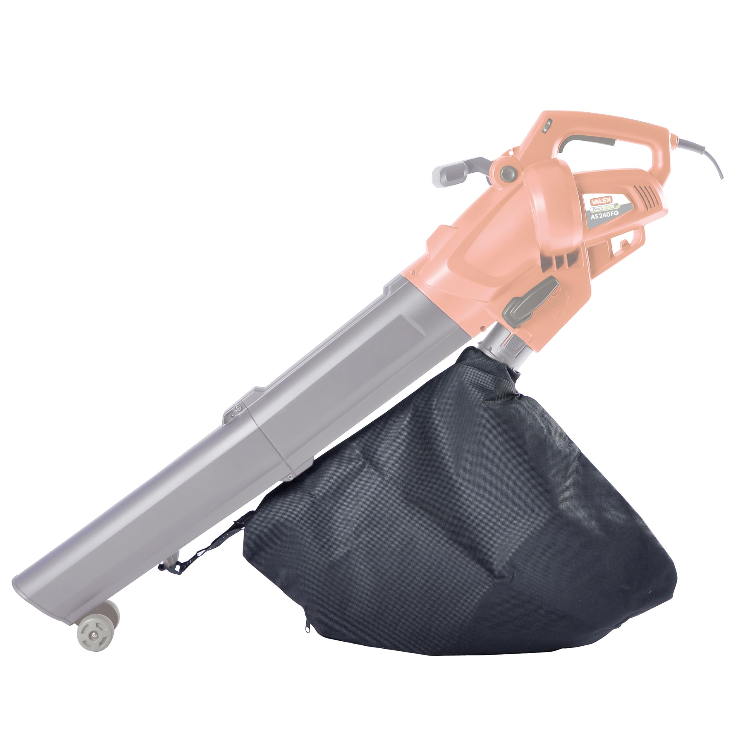 Valex - Saco de basura 45 L, repuesto para sopladora/aspiradora de hojas AS240FG con práctica cremallera, accesorio de repuesto