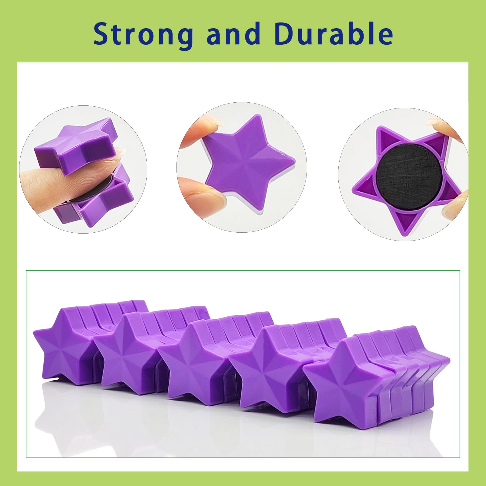 30 Calamite Frigorifero Potenti - Magneti Decorativi Per Lavagna E Superfici Magnetiche