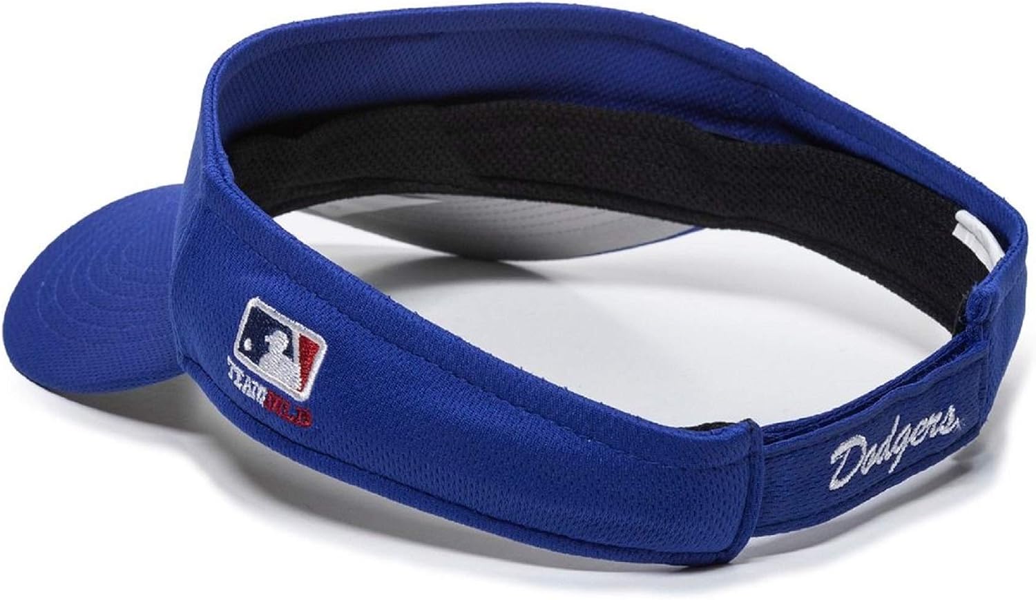 OC Sports Dodgers Blue Mesh Golf Visor Hat Cap Adult Men's Adjustable