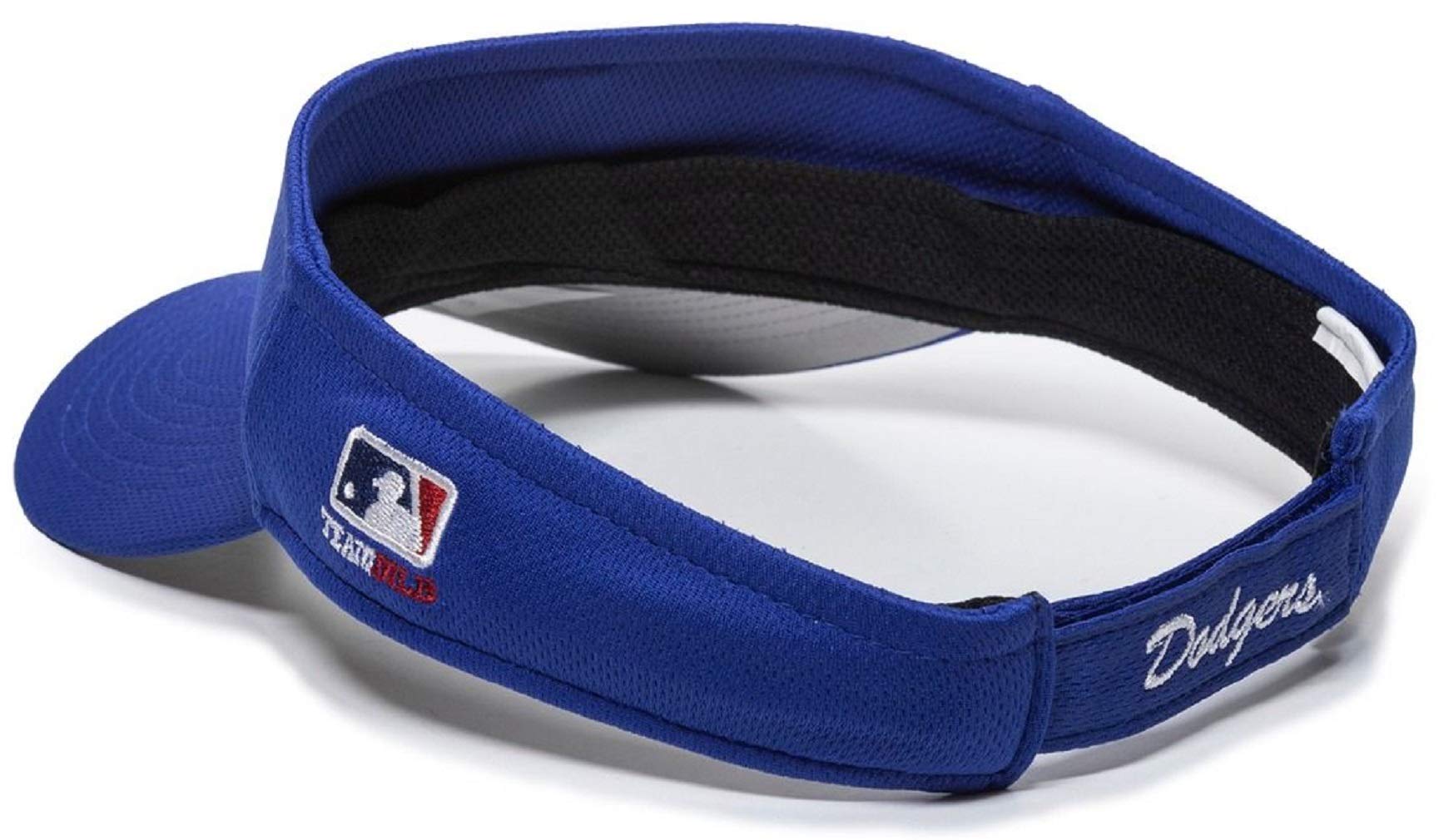 OC Sports Dodgers Blue Mesh Golf Visor Hat Cap Adult Men's Adjustable