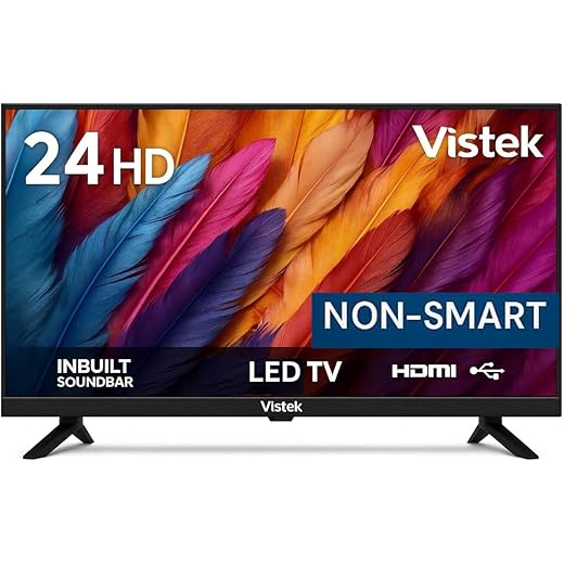 24 inches (60 cms) Premium HD Ready Non Smart LED TV with A+ Grade Panel, Noise Reduction, Dynamic Picture, Cinema Zoom, Powerful 20W Box Speakers, 60Hz
