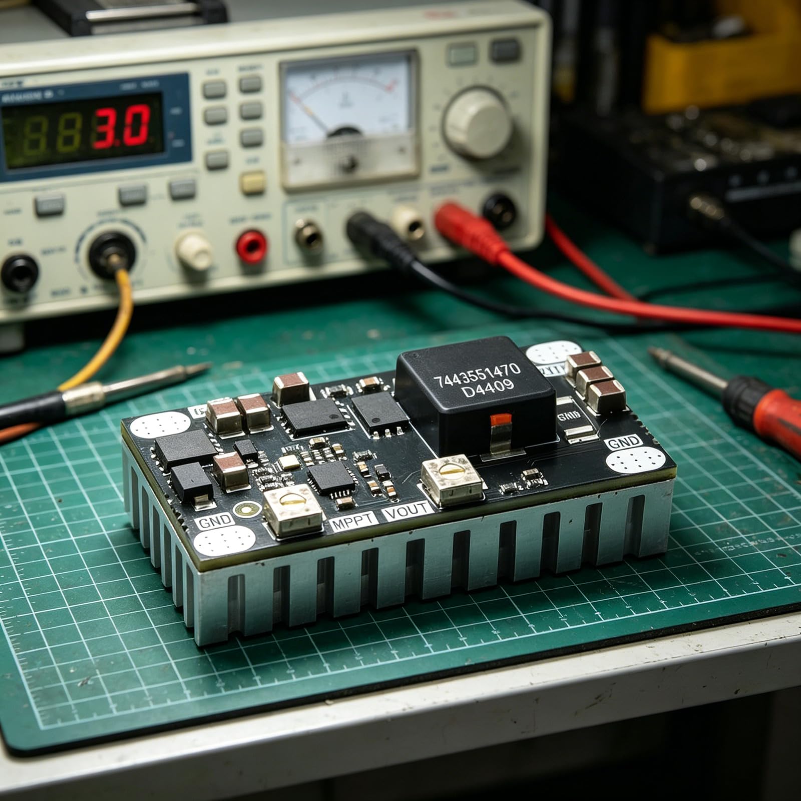 Platzsparendes 8A BQ24650 Solarlademodul, 2S 4S