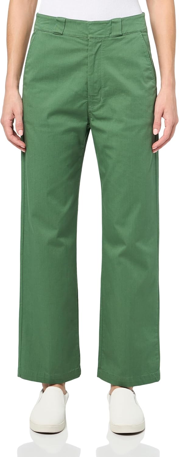 Lacoste Women's Neo Heritage Straight Fit Solid Trousers