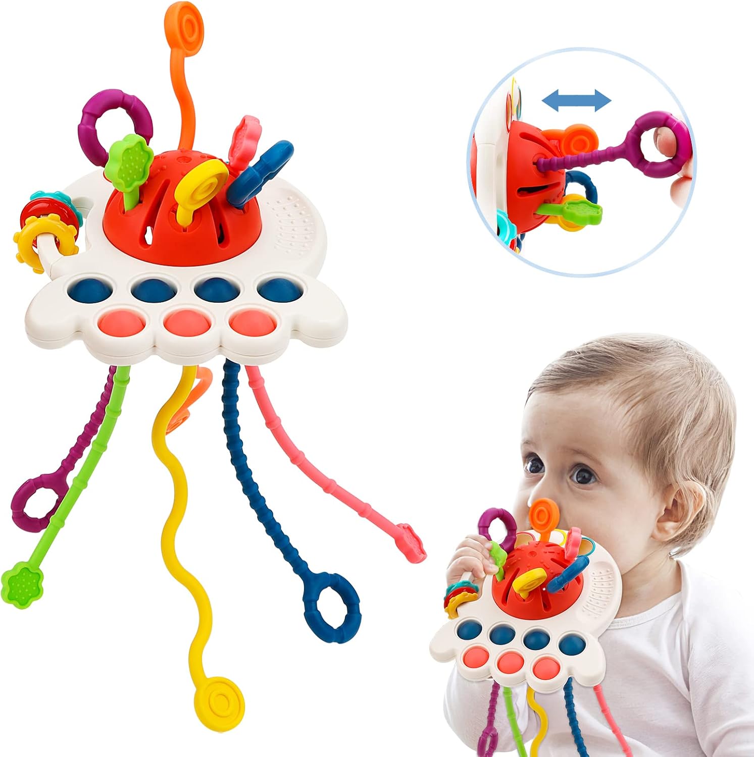 deAO Montessori Toys for Kids Sensory Toys Early Educational Activity Toys for