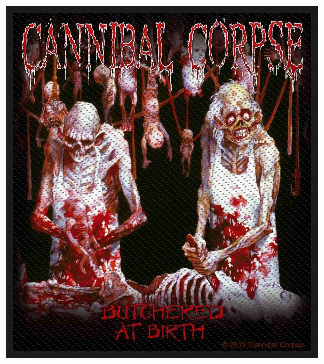 Cannibal Corpse Butchered At Birth Patch