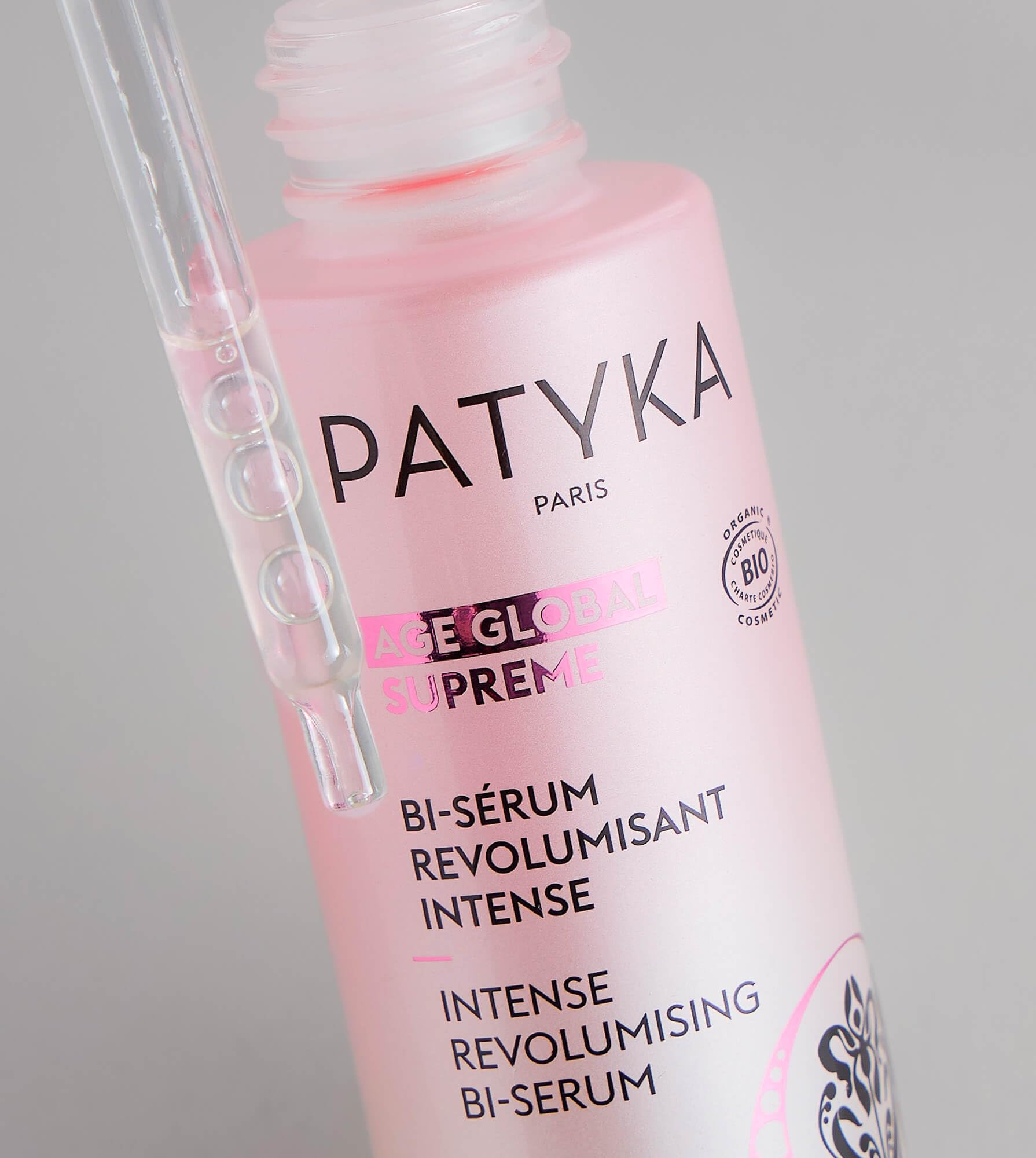 Bi‑Sérum Revolumisant Intense PATYKA – Sérum Anti-Âge Repulpant et Raffermissant, Bi‑Phase, 30 ml