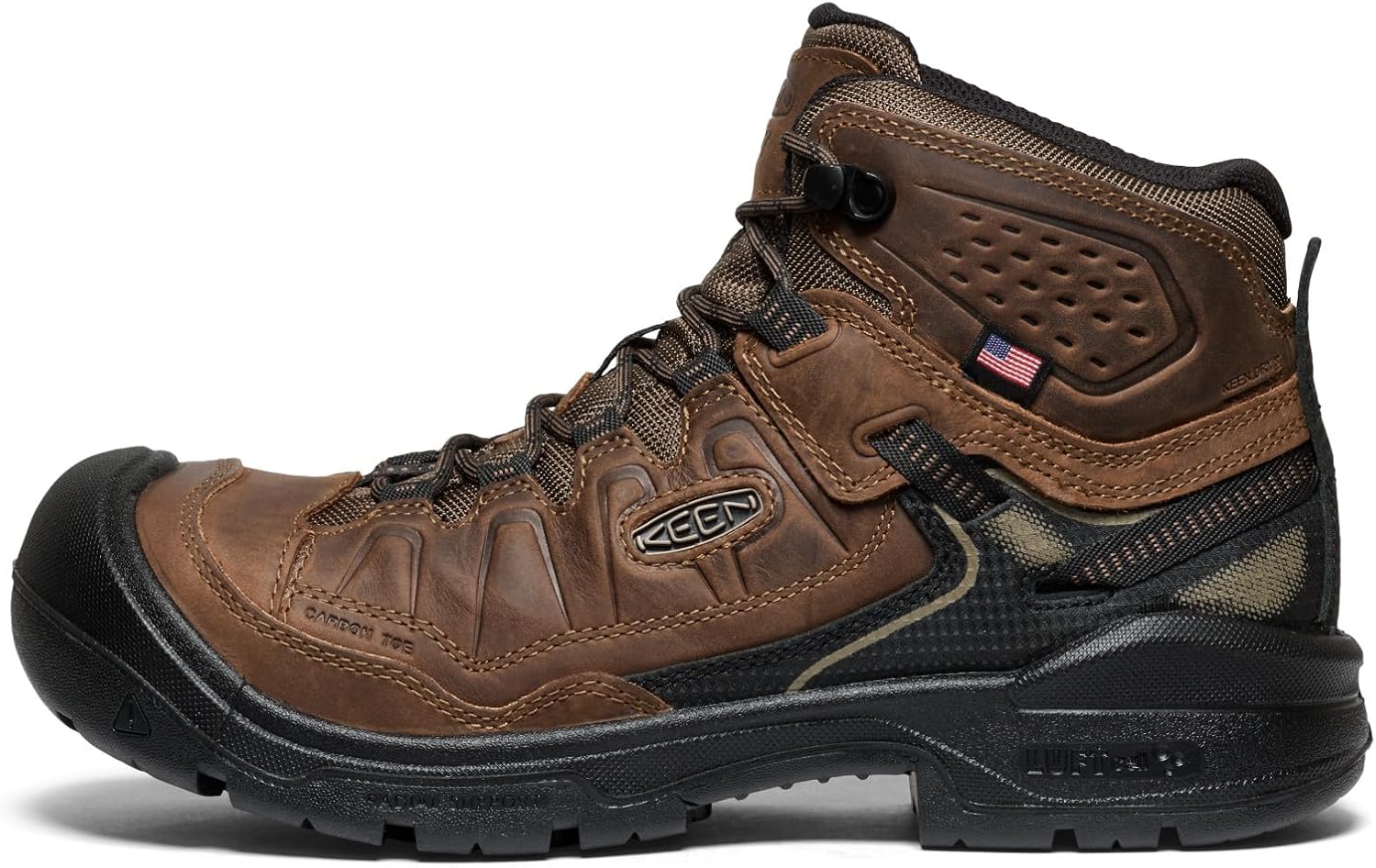 KEEN Utility mens Targhee 4 Mid Height Composite Toe American Built Waterproof Durable Construction - Image 3