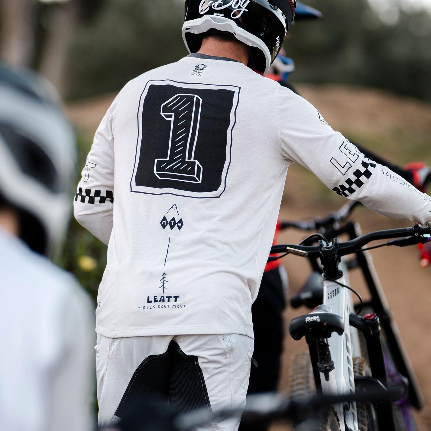 Leatt Maglia Tecnica MTB Gravity 3.0 Manica Lunga-traspi Ropa Hombre