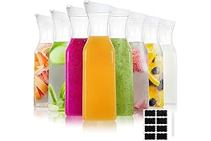 8 Pack 50 Oz Plastic Carafe: Essential Hydration Solution