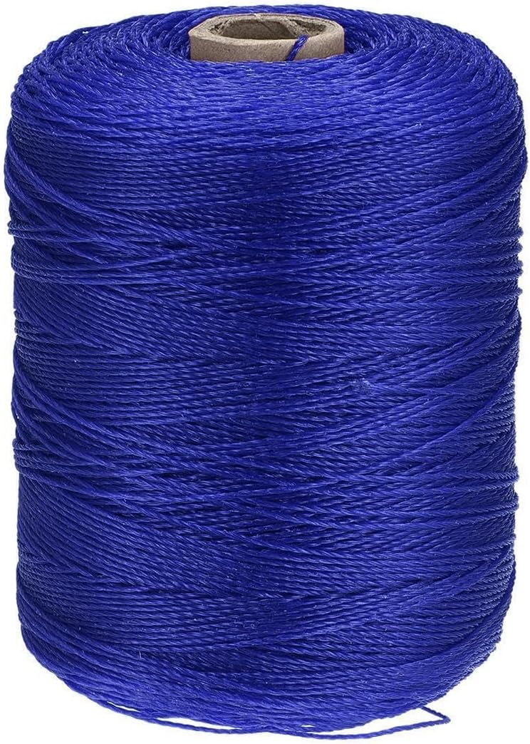 Generic Twisted Nylon Mason Line Blue 600M/656 Yard 1MM Dia for DIY Projects