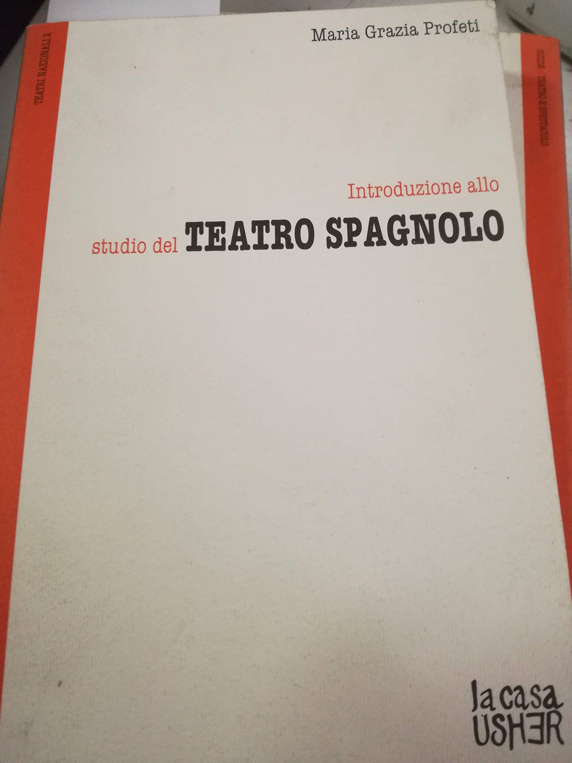 Introduzione allo studio del teatro spagnolo