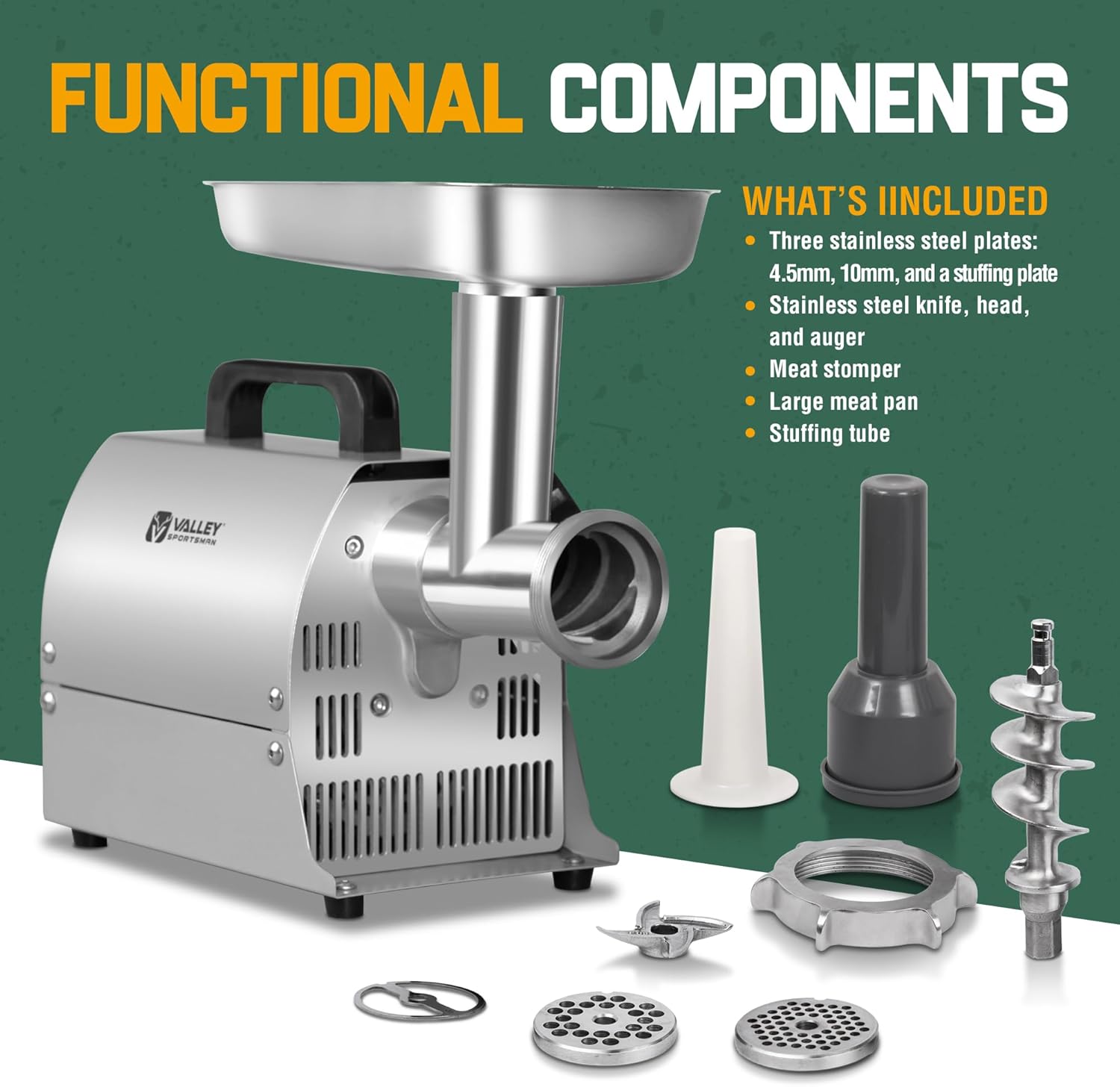 #8 Meat Grinder, Sausage Stuffer, #8 Meat Grinder, Sausage Stuffer,