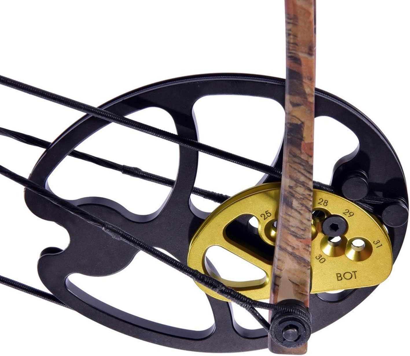 Leader Accessories Compound Bow 50-70lbs 25" - 31" Archery Hunting Equipment with Max Speed 310fps, Right Handed