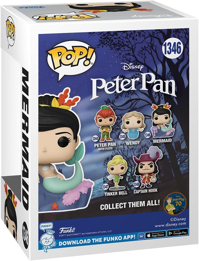 Funko Pop! Disney Peter Pan 70th Anniversary Mermaid El Salvador