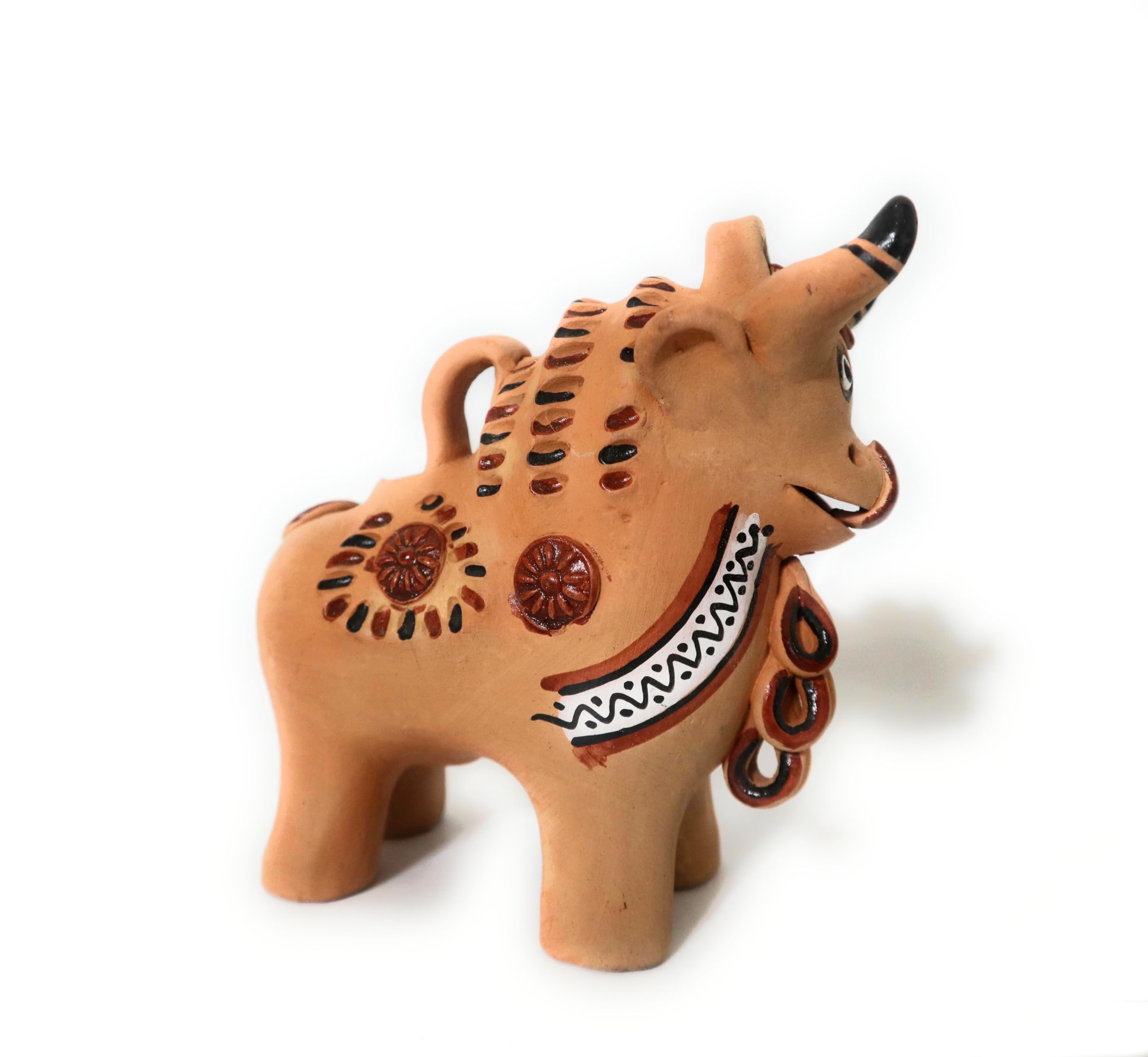 Amazon.com: Pucara Bull Torito de Pucara Hand Painted Peruvian