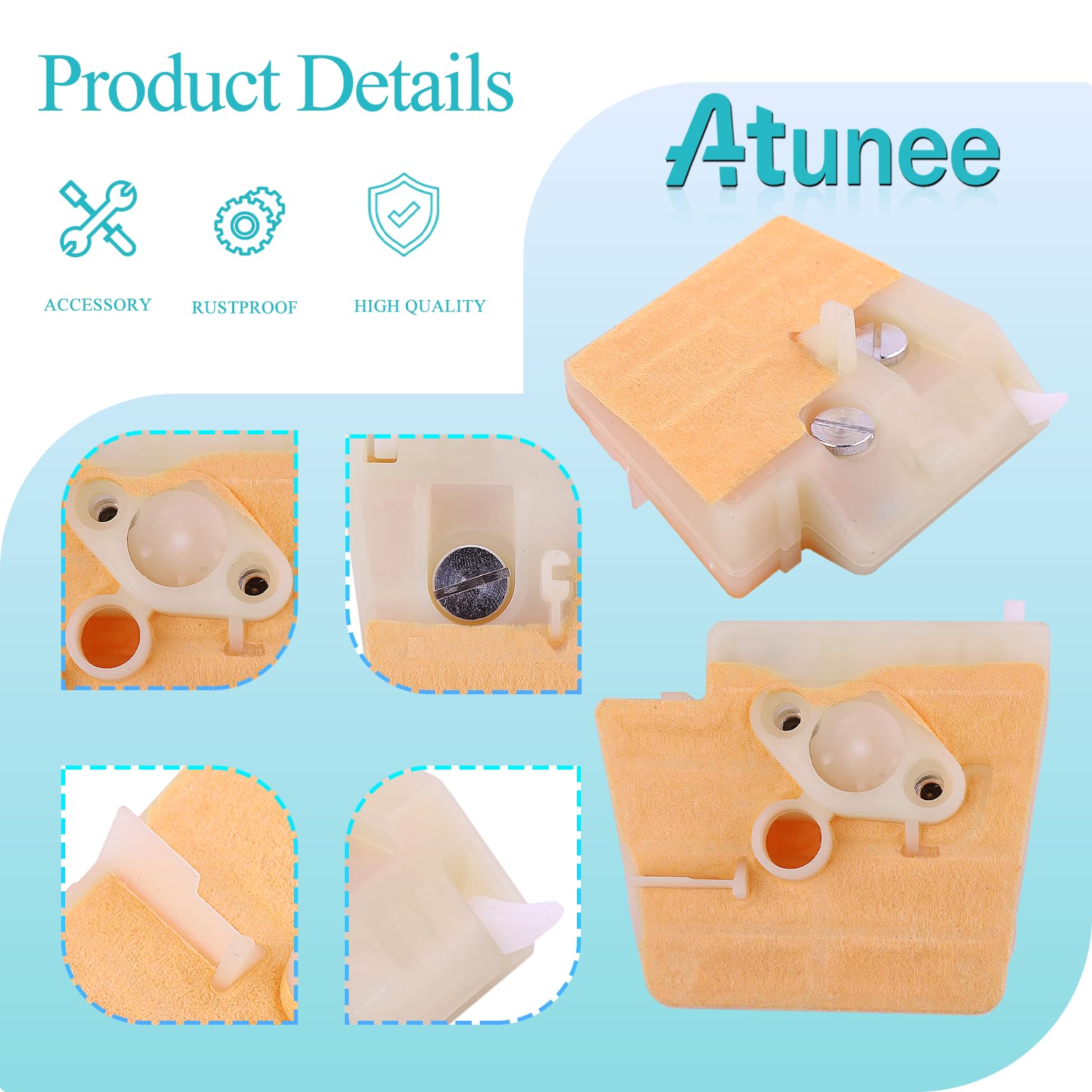 Filtro Aria Motosega Compatibile STIHL 1121-120-1617 - Foto 13