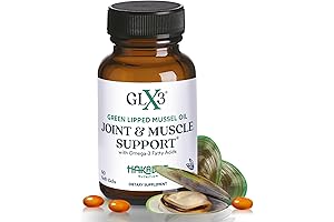 GLX3 Joint Support Capsules: Enhanced Omega-3 and Green Lipped Mussel Oil
