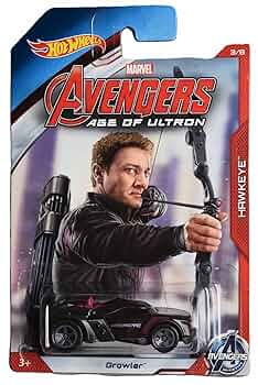 Amazon.com: Hot Wheels Growler, Avengers - Hawkeye : Toys