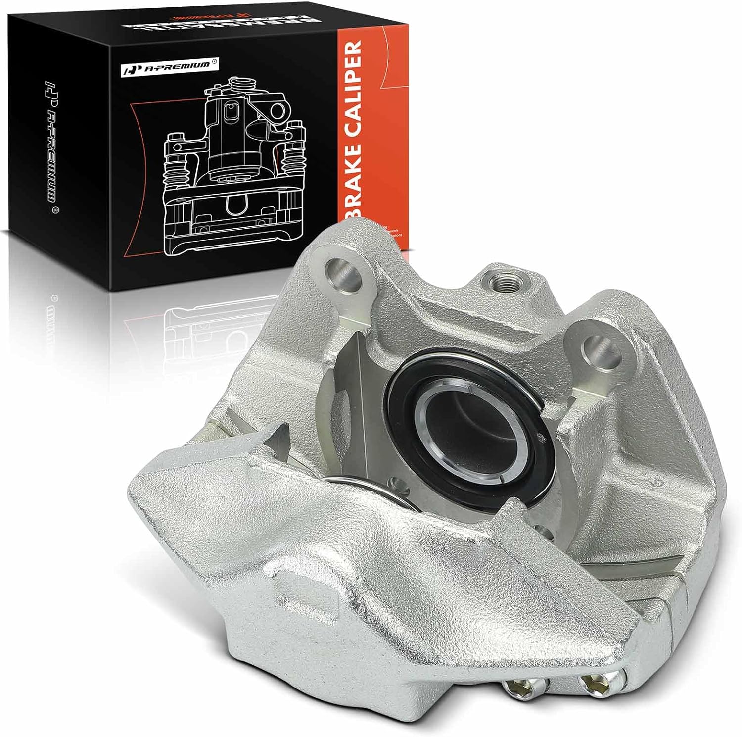 A-Premium Disc Brake Caliper Assembly Compatible with Select Porsche Models - 911 1984 1985 1986 1987 1988 1989 3.2L - Front Left Driver Side