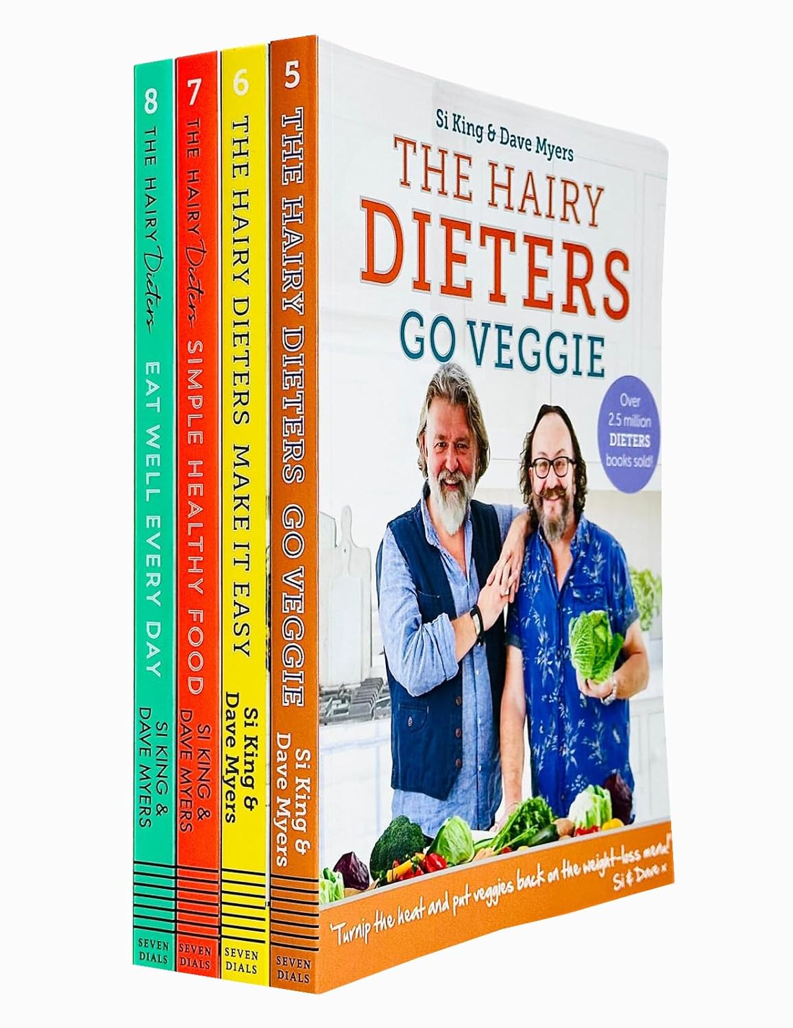 The Hairy Dieters Book 58 Collection 4 Books Set By Hairy Bikers(Hairy