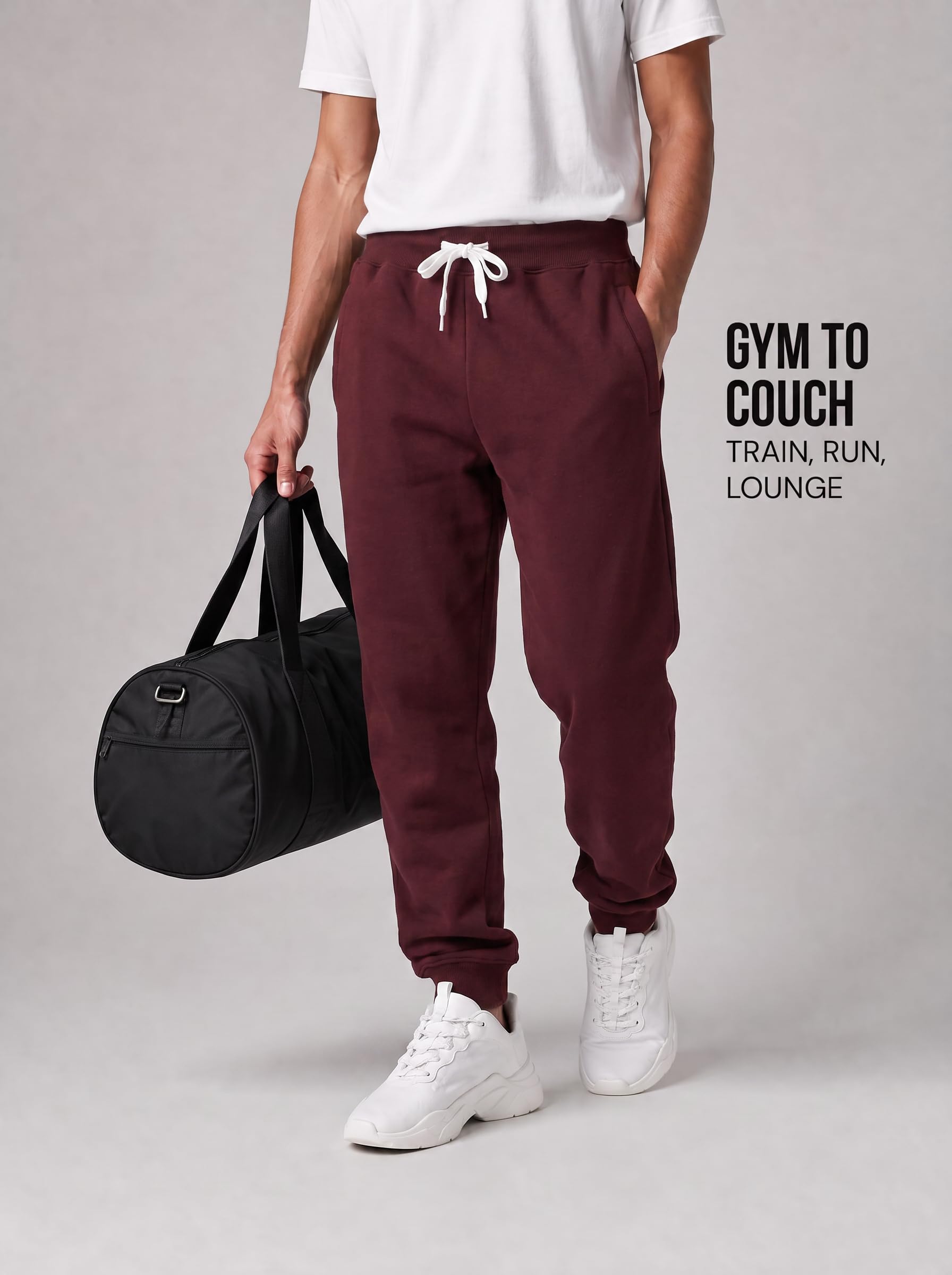 Southpole Spodnie dresowe męski Active Basic Jogger Fleece Pants