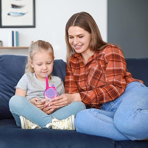Miniatura 4 de Walkie Talkies para niños, Navidad, cumpleaños, campamento al aire libre, divertido juguete de regalo para niños de 3 a 12 años de edad, aventura al
