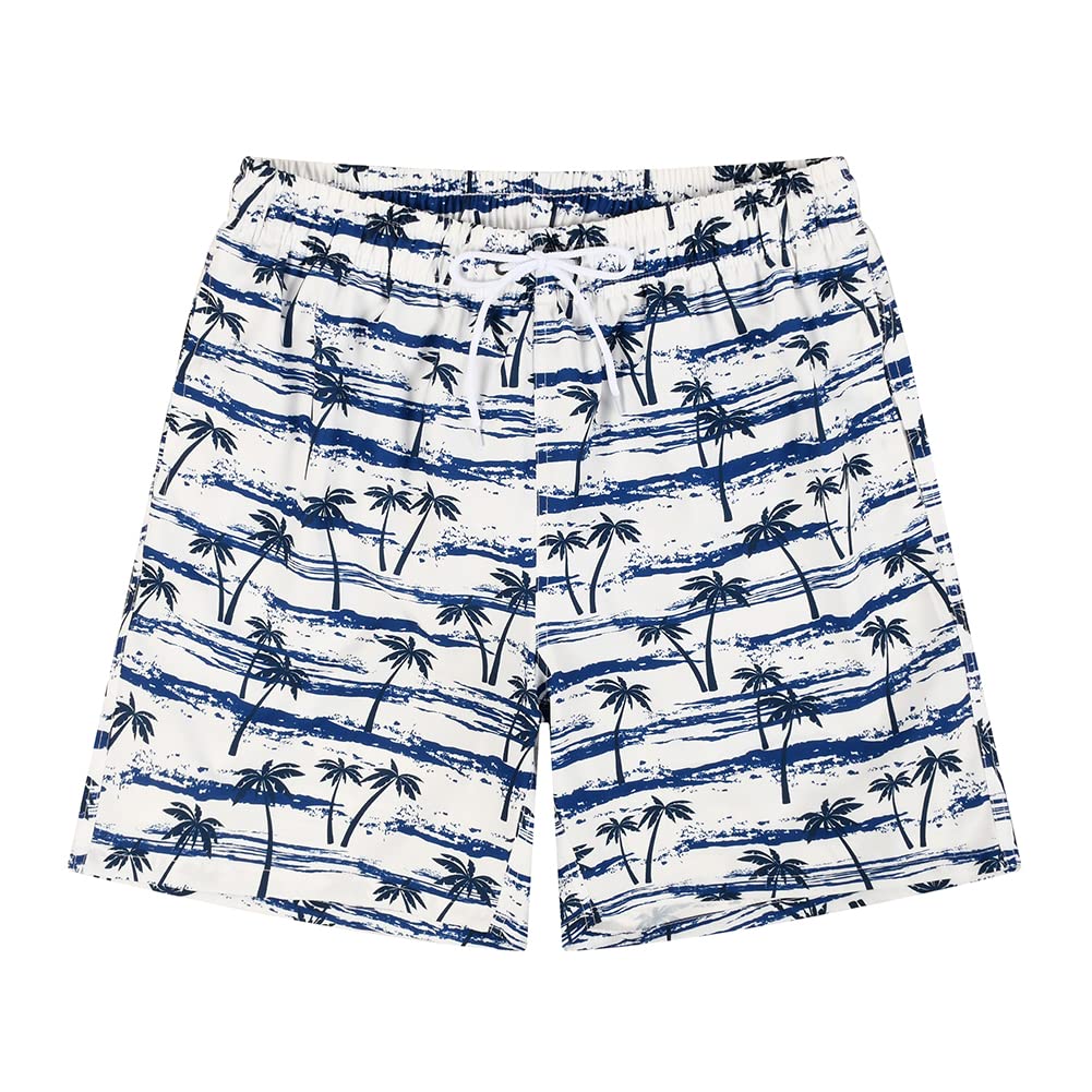 SUNDAY ROSEMens Swim Trunks 4 Way Stretch Swimming Trunks Mesh Lining Board Shorts Bathing Suits Quick Dry